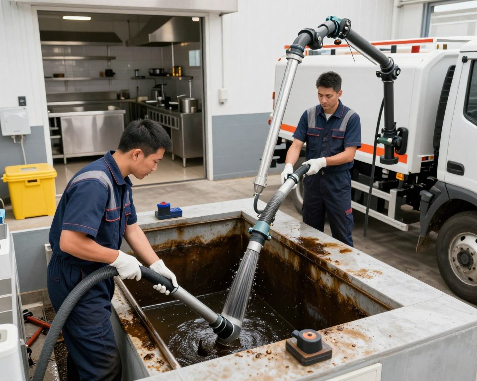 grease cleaning and pumping